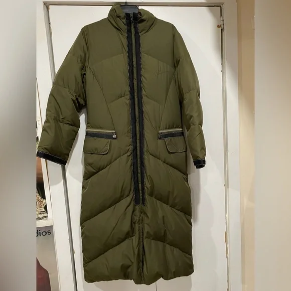 Sportalm Long Puffer Coat Womens EU 38 materials unknown radiation protected - Picture 1 of 16